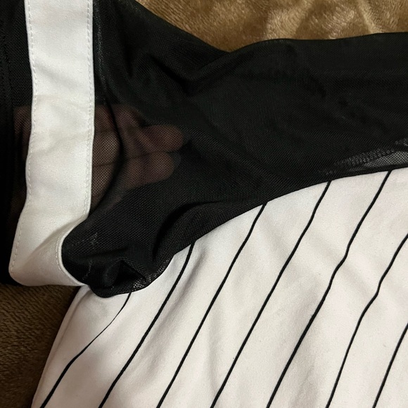 URBAN planet mesh sleeve baseball tee - Picture 2 of 3